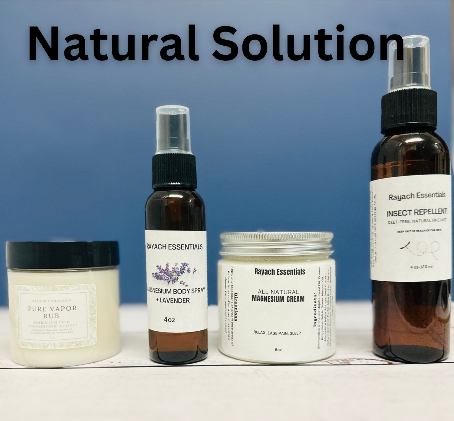 RAYACH ESSENTIALS NATURAL SOLUTION